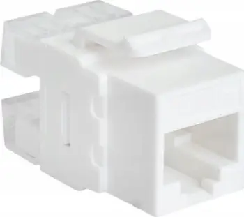 Modul keystone TKH RJ45 CCAS-K5E-UTP, Cat 5e, UTP, i bardhë