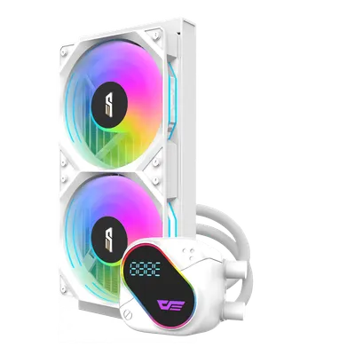 Ftohës Darkflash DO240 AIO Liquid Cooler, 240mm, i bardhë - 2