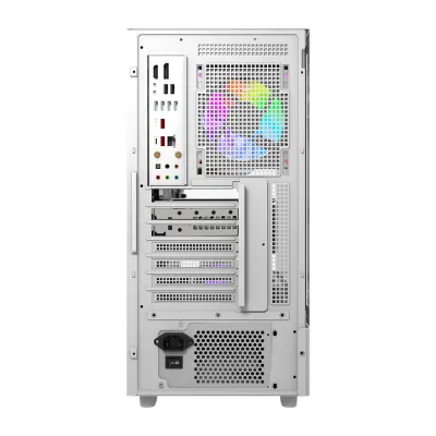 Kuti kompjuteri Darkflash DS950V, ATX, 6 ventilatorë, e bardhë - 5