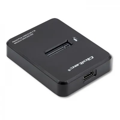 Doking stacion për SSD M.2, SATA PCIe NVMe NGFF, i zi - 1