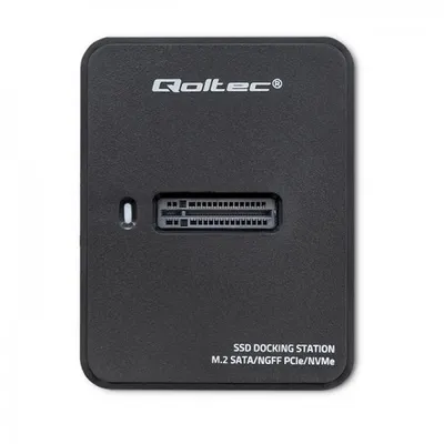 Doking stacion për SSD M.2, SATA PCIe NVMe NGFF, i zi - 8