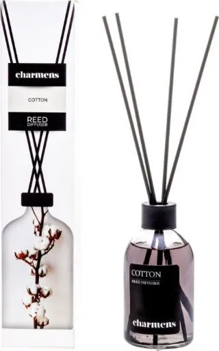 Difuzer aromash Charmens Cotton, 110 ml, me shkopinj - 1