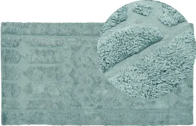 Tapet Beliani SIRNAK, 80x150 cm, pambuk, mint green - 1