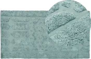 Tapet Beliani SIRNAK, 80x150 cm, pambuk, mint green