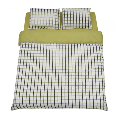 Set shtrati KS Checker, king size, mikrofibër 100% poliester, shumëngjyrësh - 1
