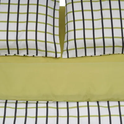 Set shtrati KS Checker, king size, mikrofibër 100% poliester, shumëngjyrësh - 2