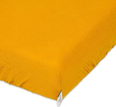 Çarçaf me goma Multitex Matex Muslin 06, 70 x 140 cm, për fëmijë, bezhë - 2