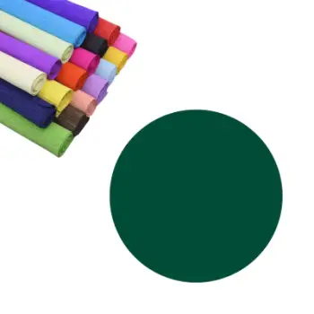 Osh Leter Krep Gjelber Emerald 50X200Cm 1/10 Sc1260