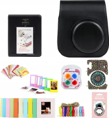 Set aksesorësh LoveInstant 8-në-1 për Instax Mini 11, i zi