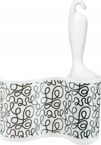 Rrotull pastrimi Scotch-Brite Designs, 25 fletë, dorezë e bardhë