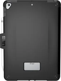 Mbrojtëse tablet UAG për iPad 10.2" 7 8 Gen, me stand, mbajtëse Apple Pencil, e zezë - 1