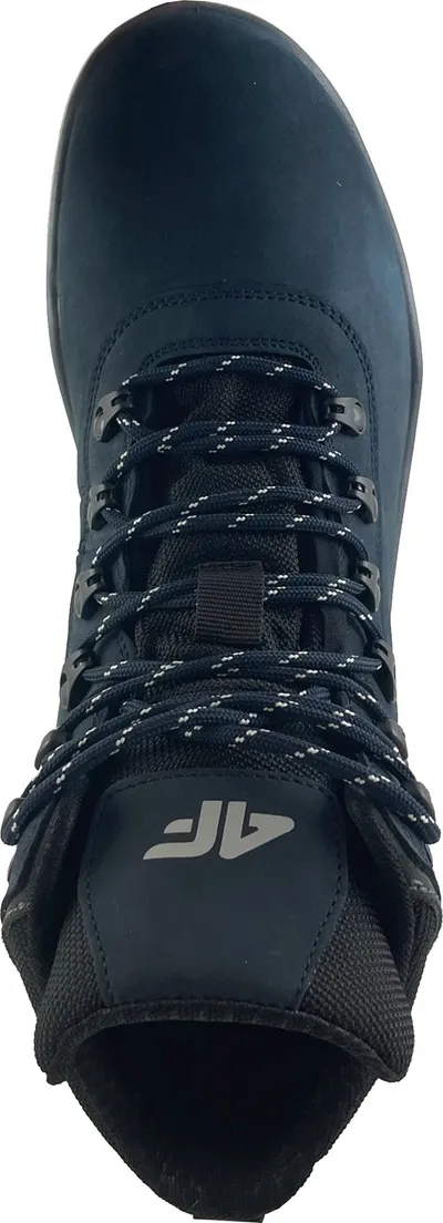 Çizme dimri meshkujsh 4F H4Z20 OBMH205, lëkurë, taban antirrëshqitës, navy blue - 5