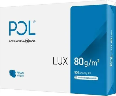Letër zyre International Paper PolLux, A3, 80 g, 500 fletë - 1