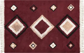 Qilim Beliani SIIRT, 160x230 cm, pambuk, i kuq
