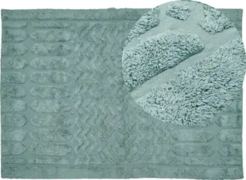Tapet Beliani SIRNAK, 160x230 cm, pambuk, jeshile mint