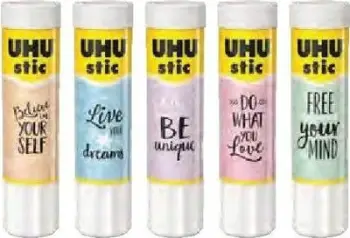 UHU Stic Pastell – Ngjitës në formë stiku 8.2 ,g (24 copë)