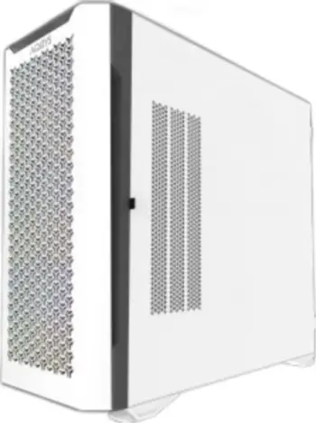 Kasa PC AQIRYS Aquilla, mid tower, E ATX, ARGB, e bardhë