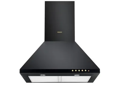 Kapak aspirues WK-4 Classic Eco 50, 50cm, i zi ari - 2