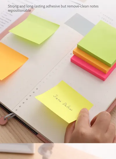 Postit DELI 75x75 100fl neon a02302 1/12 - 12