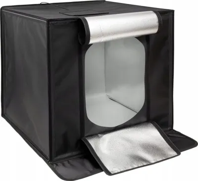 Tendë fotografike GlareOne LED Shadowless Tent Cube 40, 40 x 40 cm, ndriçim LED, e bardhë - 3