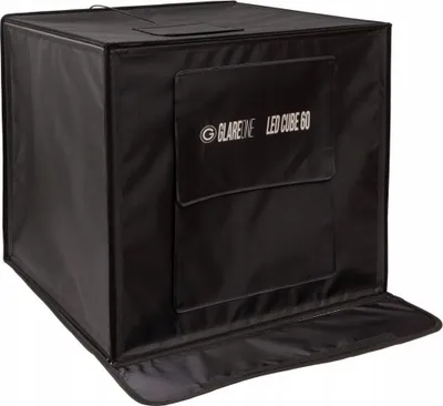 Tendë fotografike GlareOne LED Shadowless Tent Cube 40, 40 x 40 cm, ndriçim LED, e bardhë - 4