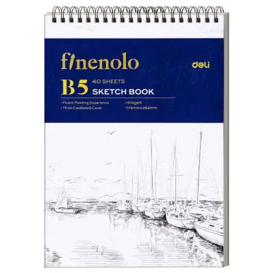 Deli Sketchbook B5 Finenolo N025 - 1