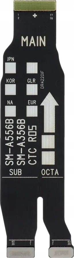Kabllo fleksibël Main Board OEM për Samsung Galaxy A35, pjesë këmbimi, e zezë - 1
