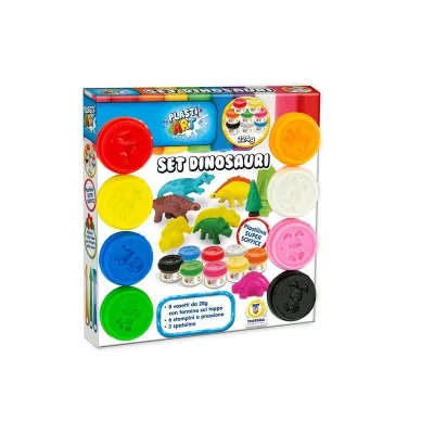 Teo Plasteline Set Dinosauresh 8Pcs 28Gr 21124552 - 1