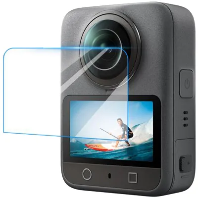 Xham mbrojtës Puluz për DJI Osmo 360, xham i temperuar 9H, transparent - 2