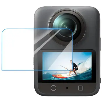 Xham mbrojtës Puluz për DJI Osmo 360, xham i temperuar 9H, transparent