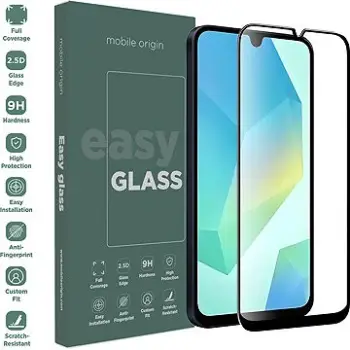 Xham mbrojtës Mobile Origin EasyGlass për Samsung Galaxy A16 5G, 0.33mm, transparend