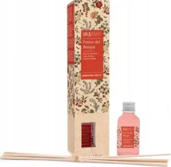 Difuzer aromash Mikaromas Forest Fruits, me shkopinj, 30ml