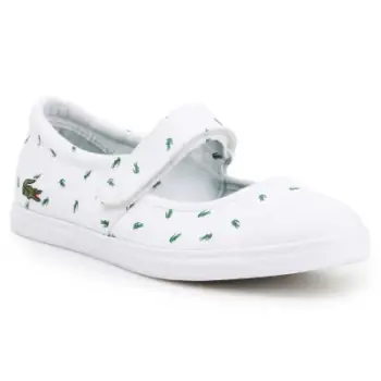 Atlete Lacoste Lifestyle 7-31SPJ00361R5, tekstil, taban sintetik, të bardha