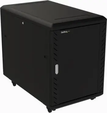 Kabinet serverik StarTech RK1536BKF, 15U, 19", i zi