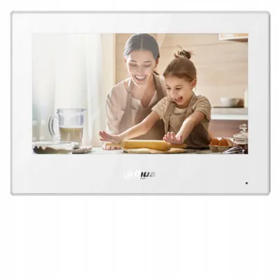 Monitor video interkomi Dahua VTH5321GW-W, 7", Wi-Fi, i bardhë - 1