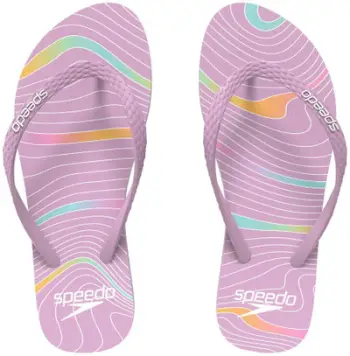 Shapka plazhi Speedo Flip Flop për femra, rozë