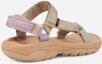 Sandale për femra Teva Hurricane XLT2, vegane, të zeza të verdha, masa 5 - 4