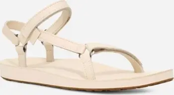 Sandale për gra Teva Original Universal Slim Lea, madhësia 9, lëkurë, ngjyrë bezhë
