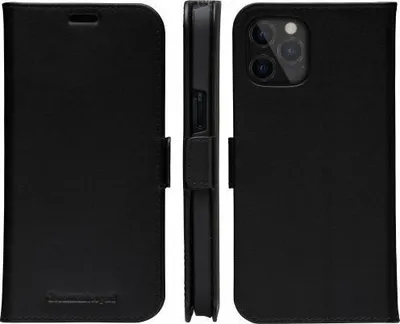 Mbrojtëse telefoni Dbramante1928 Copenhagen Slim, për iPhone 12 Mini 5.4", lëkurë natyrale, e zezë - 3