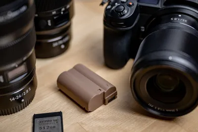 Bateri për aparat fotografik Newell EN-EL15C, 2300mAh, me USB-C, gri - 5