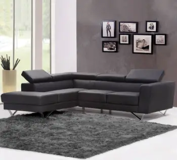 Tapet Strado Shaggy Room Rug, 200x250 cm, push i gjatë, gri e errët