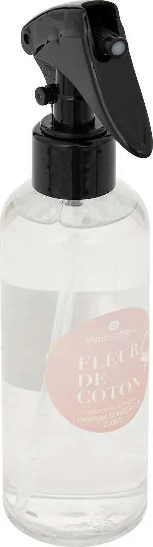 Sprej aromatik Atmosphera Izor, 200ml, aromë Cotton Flower, transparent