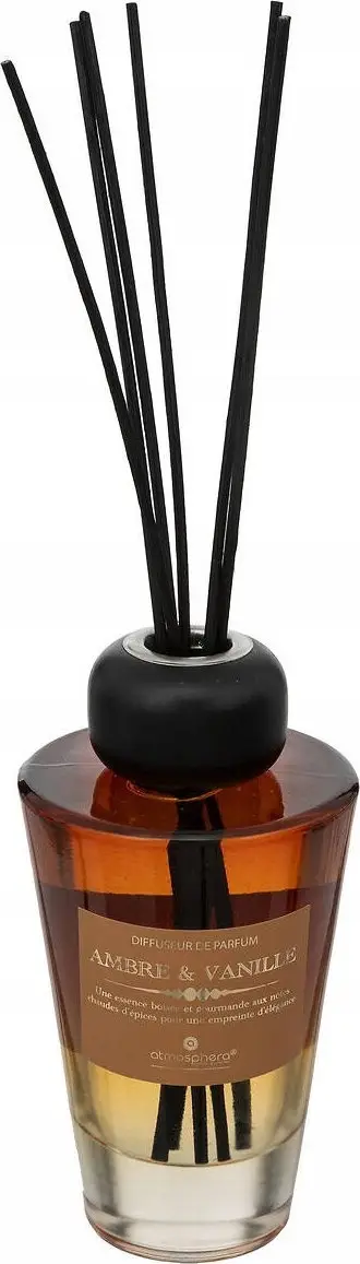 Difuzer aromash Atmosphera Alma, 200ml, vanilje dhe ambrë, ngjyrë ambrë