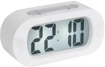 Orë me alarm Karlsson KA5753WH, e bardhë