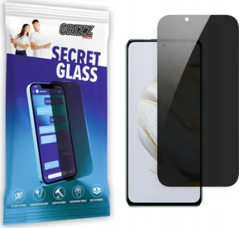Xham mbrojtës matte GrizzGlass për Huawei nova 10 SE, SecretGlass, transparant