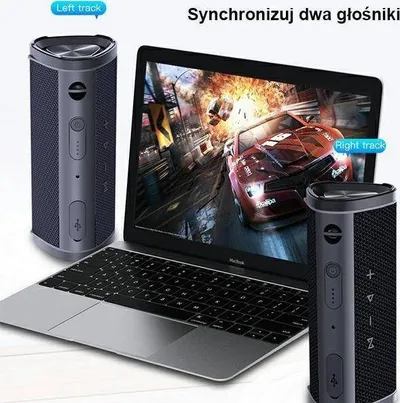 Altoparlant Bluetooth Awei Y331, portativ, 2000mAh, i zi - 3