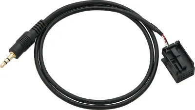Kabllo AUX Opel, Jack 3.5mm, për radio CD changer, e zezë - 1