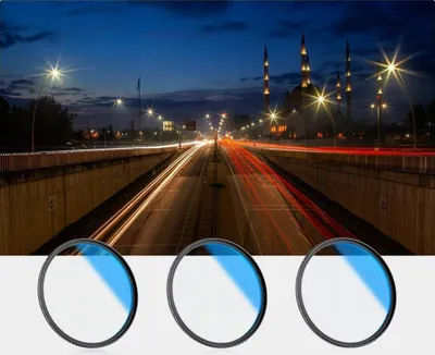 Filter UV për lente K&F Concept K Series, 62mm, xham optik me shumë shtresa, ultra i hollë - 4