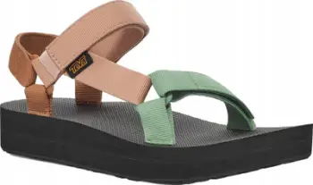 Sandale për femra Teva Midform Universal W 1090969, platformë, shul Velcro, shumëngjyrëshe