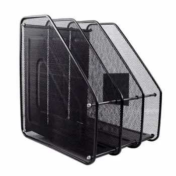 Organizues metalik për dokumente, zezë 25*28*31cm. DELI